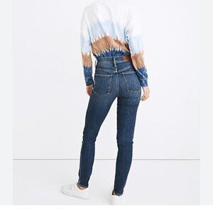 Madewell Women's Size 27 Blue 10" High Rise Skinny Jeans